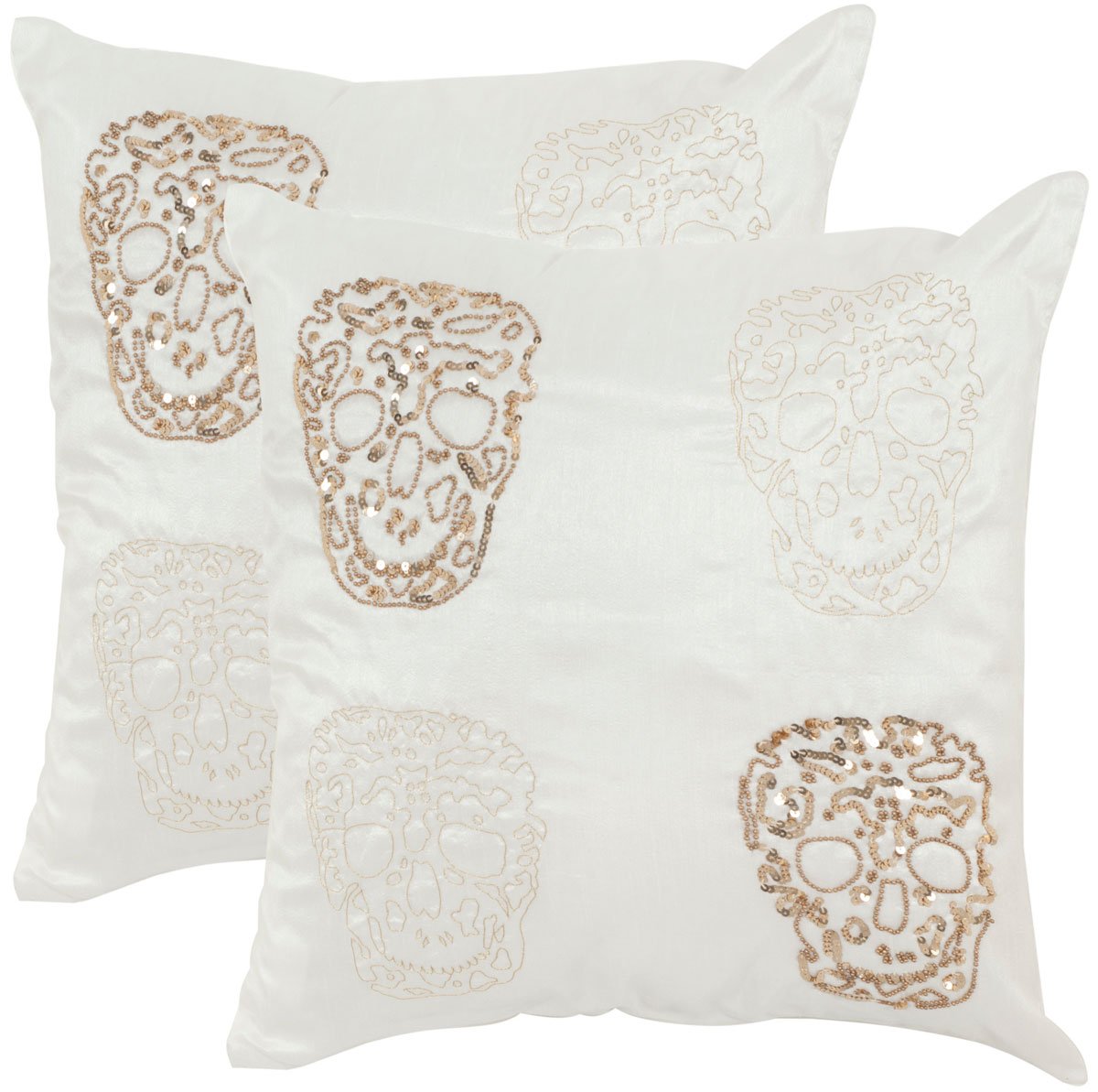Quatre Skull Pillow
