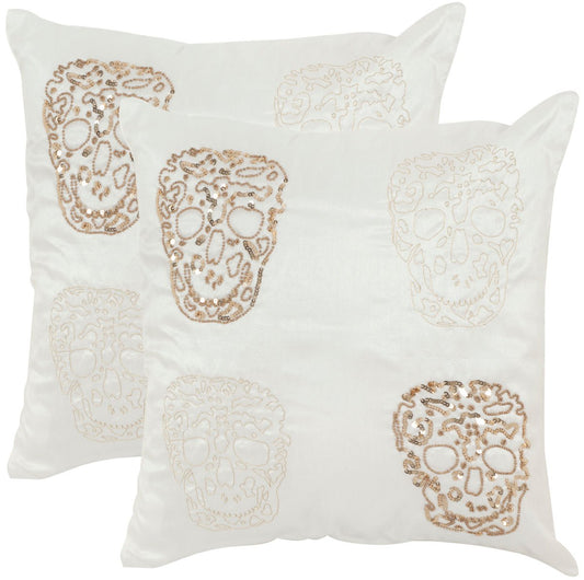 Quatre Skull Pillow