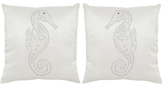Smooching Seahorse Pillow