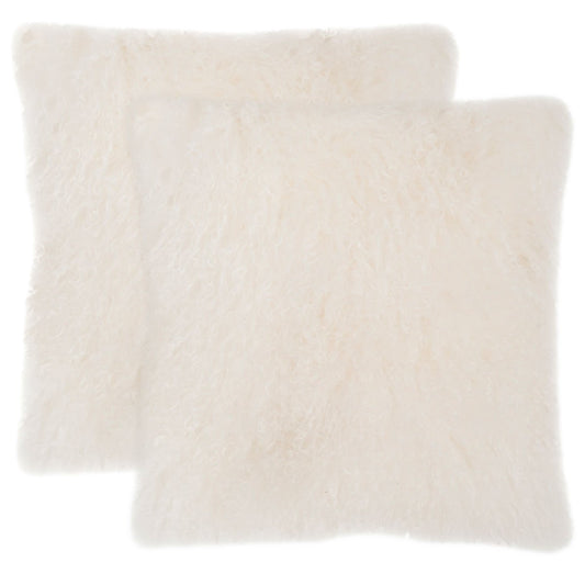 Natural Sheepskin [Not Artificial] Pillow