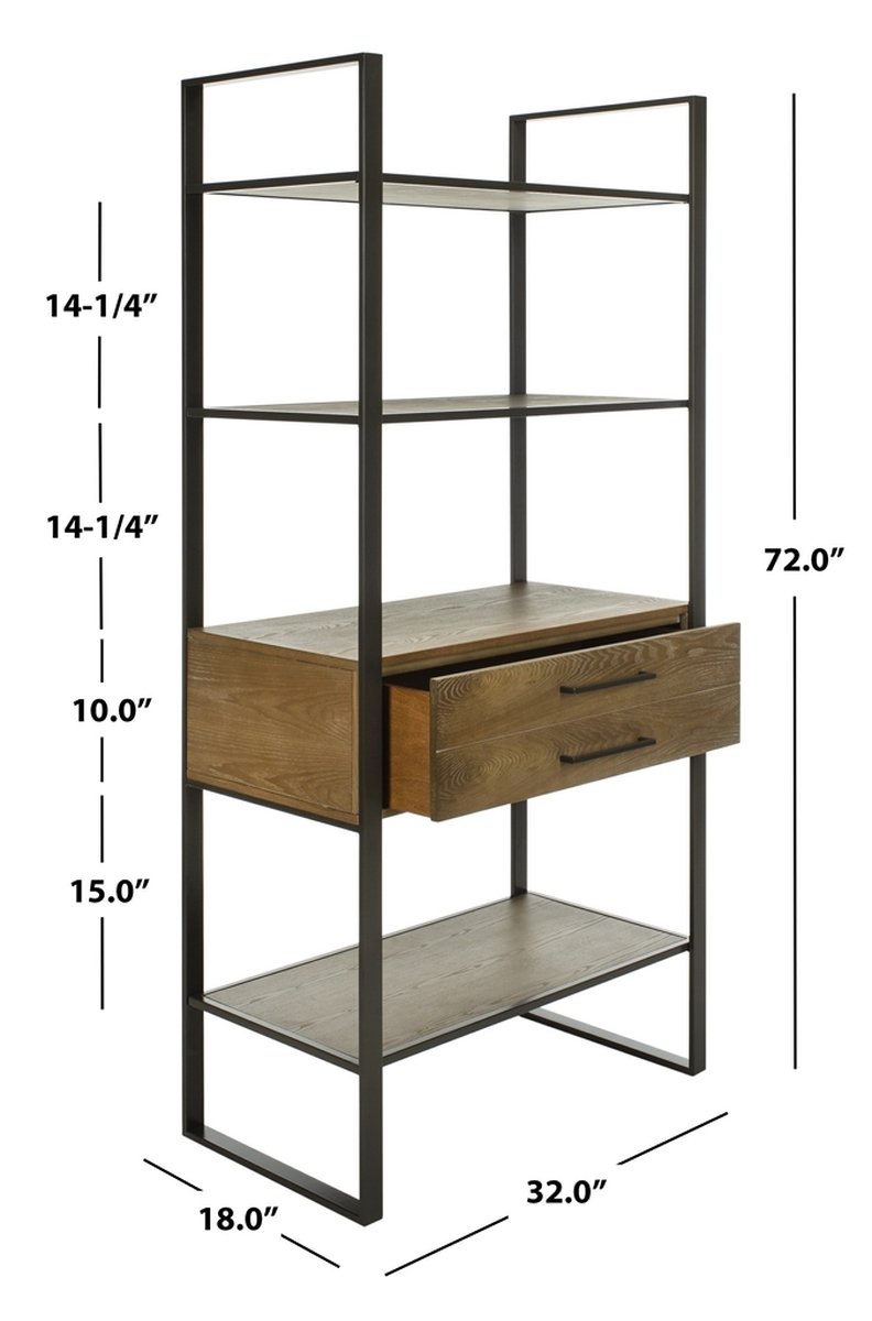 Skylar 4 Tier 1 Drawer Etagere