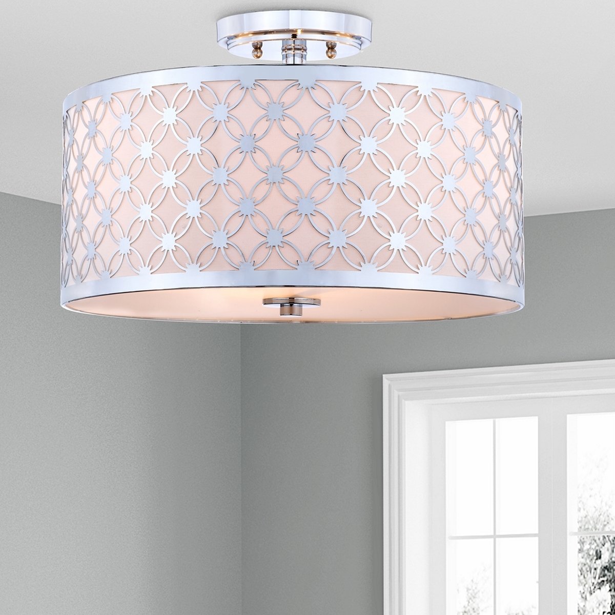 Hutch 3 Light 16-Inch Dia Flush Mount