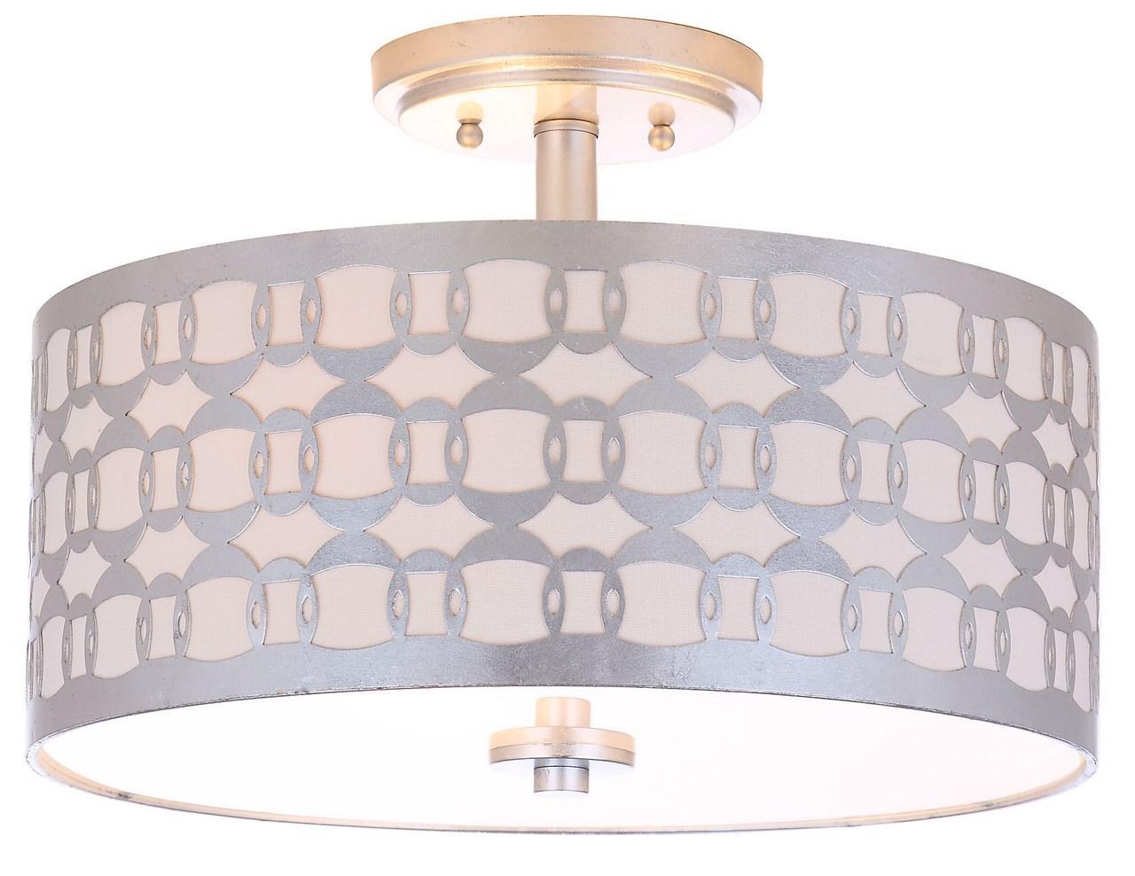 Cedar Linked 3 Light 15-Inch Dia Flush Mount