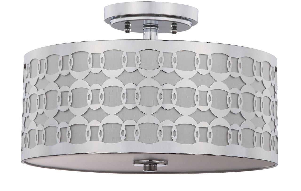 Cedar Linked 3 Light 15-Inch Dia Flush Mount