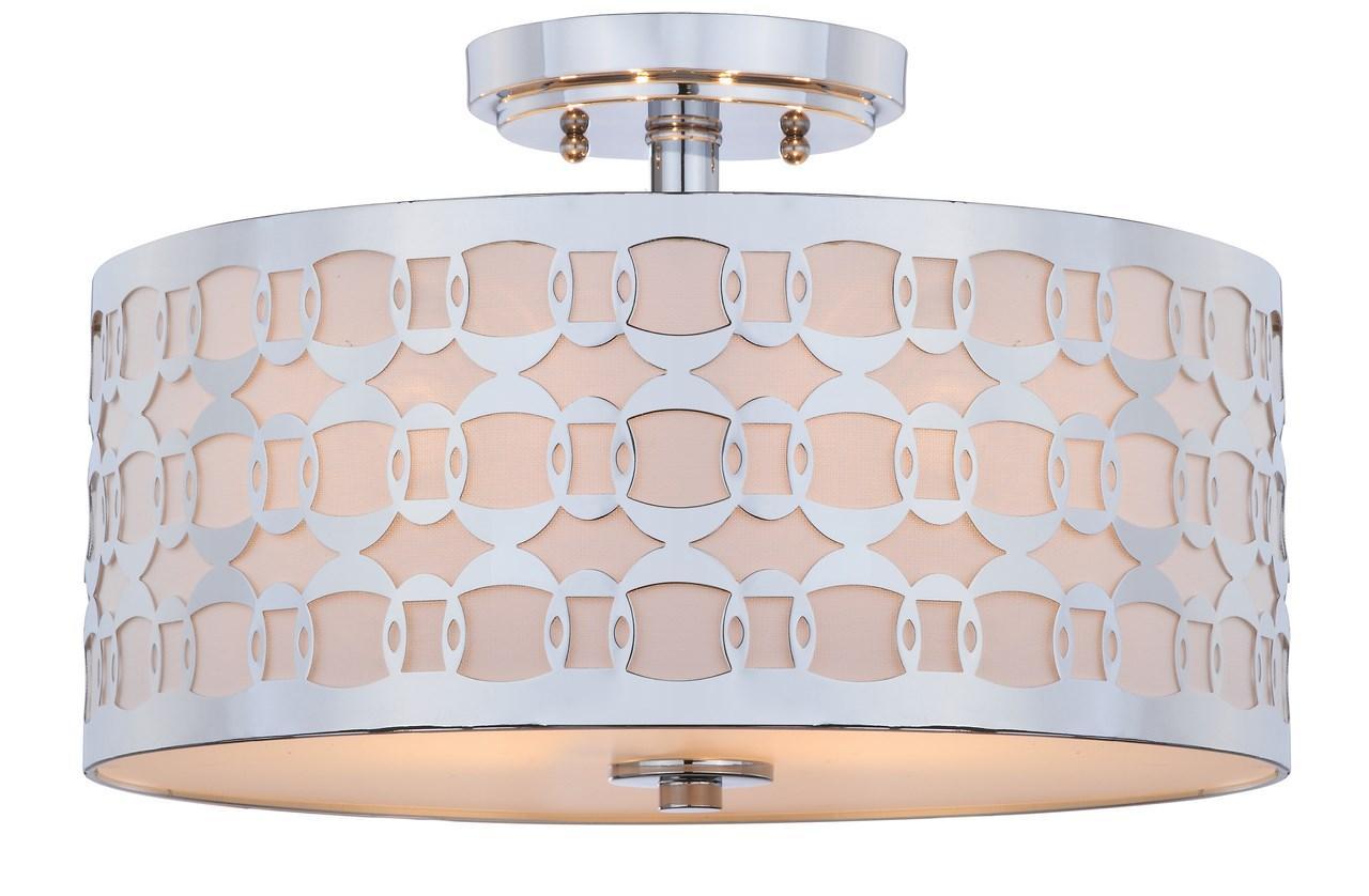 Cedar Linked 3 Light 15-Inch Dia Flush Mount