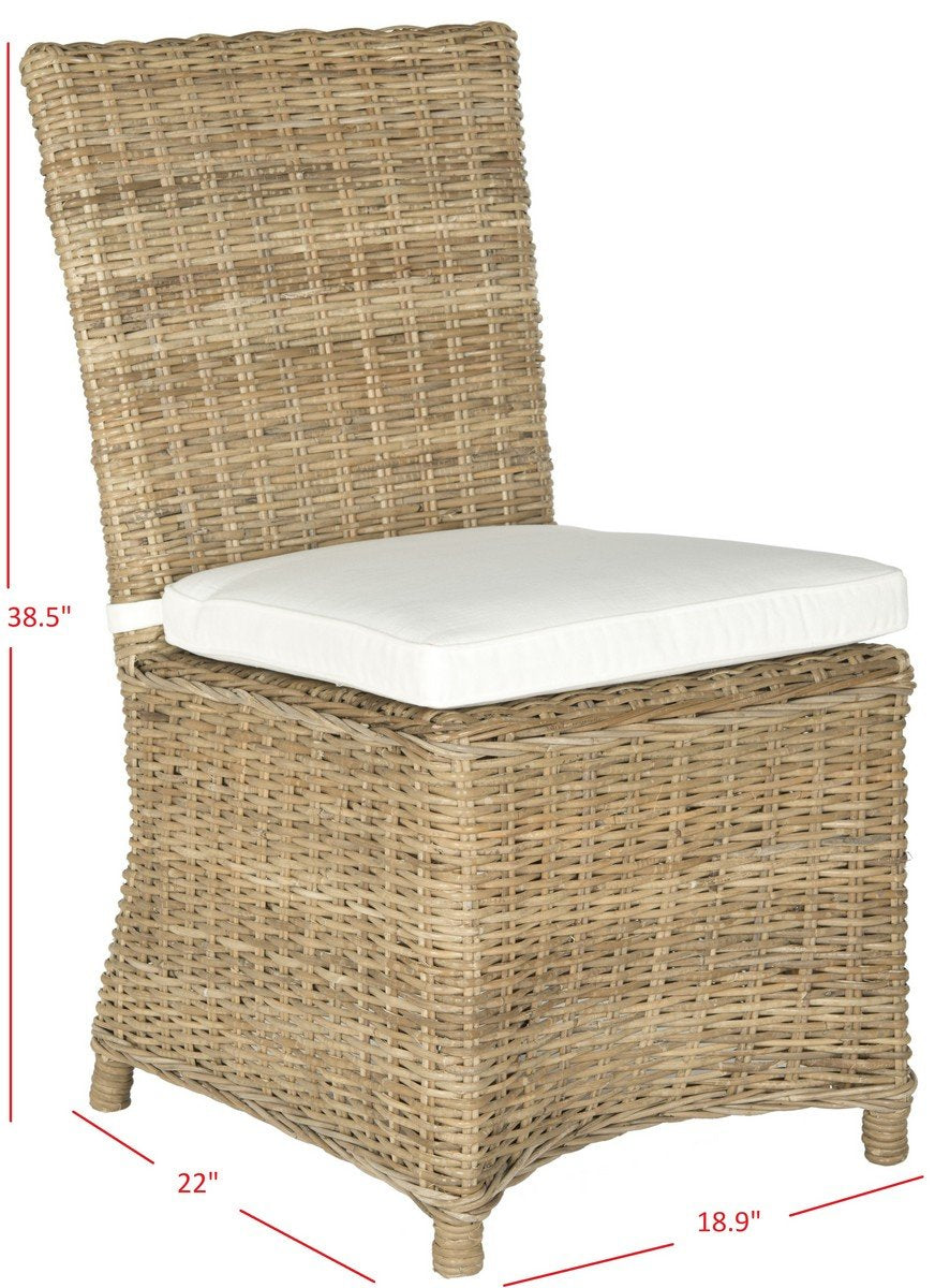 Sebesi 17"h Rattan Side Chair