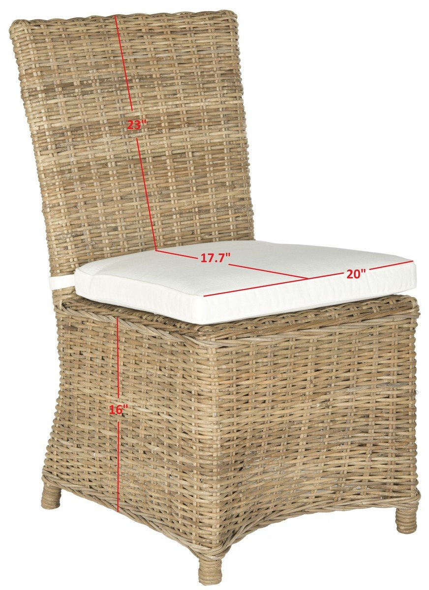 Sebesi 17"h Rattan Side Chair