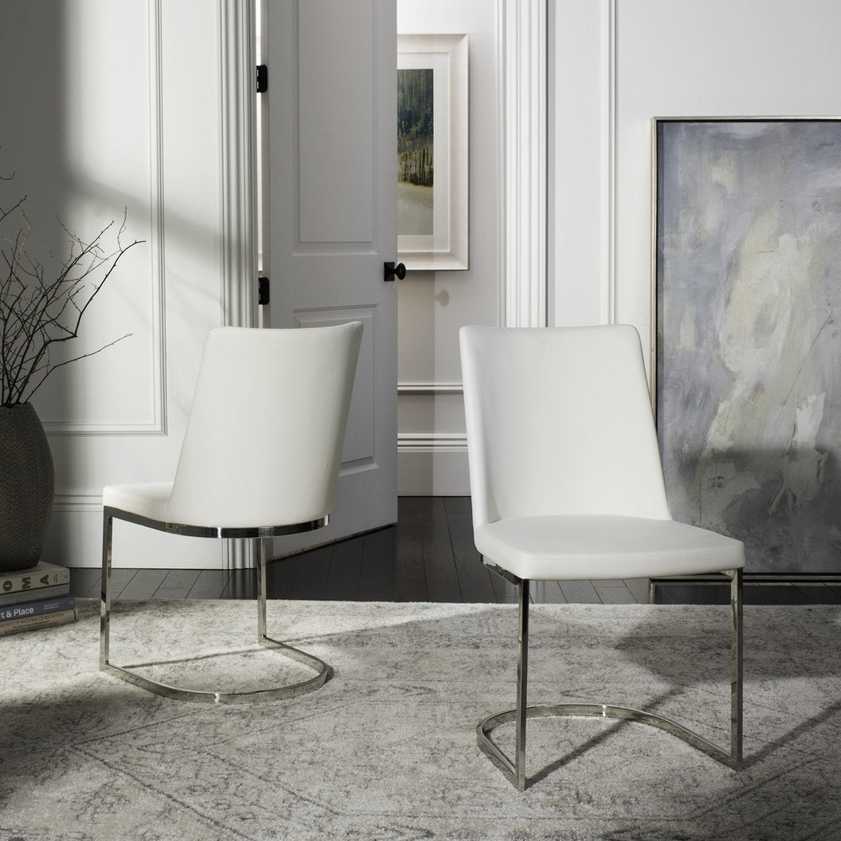 Parkston 18'' H Leather Side Chair