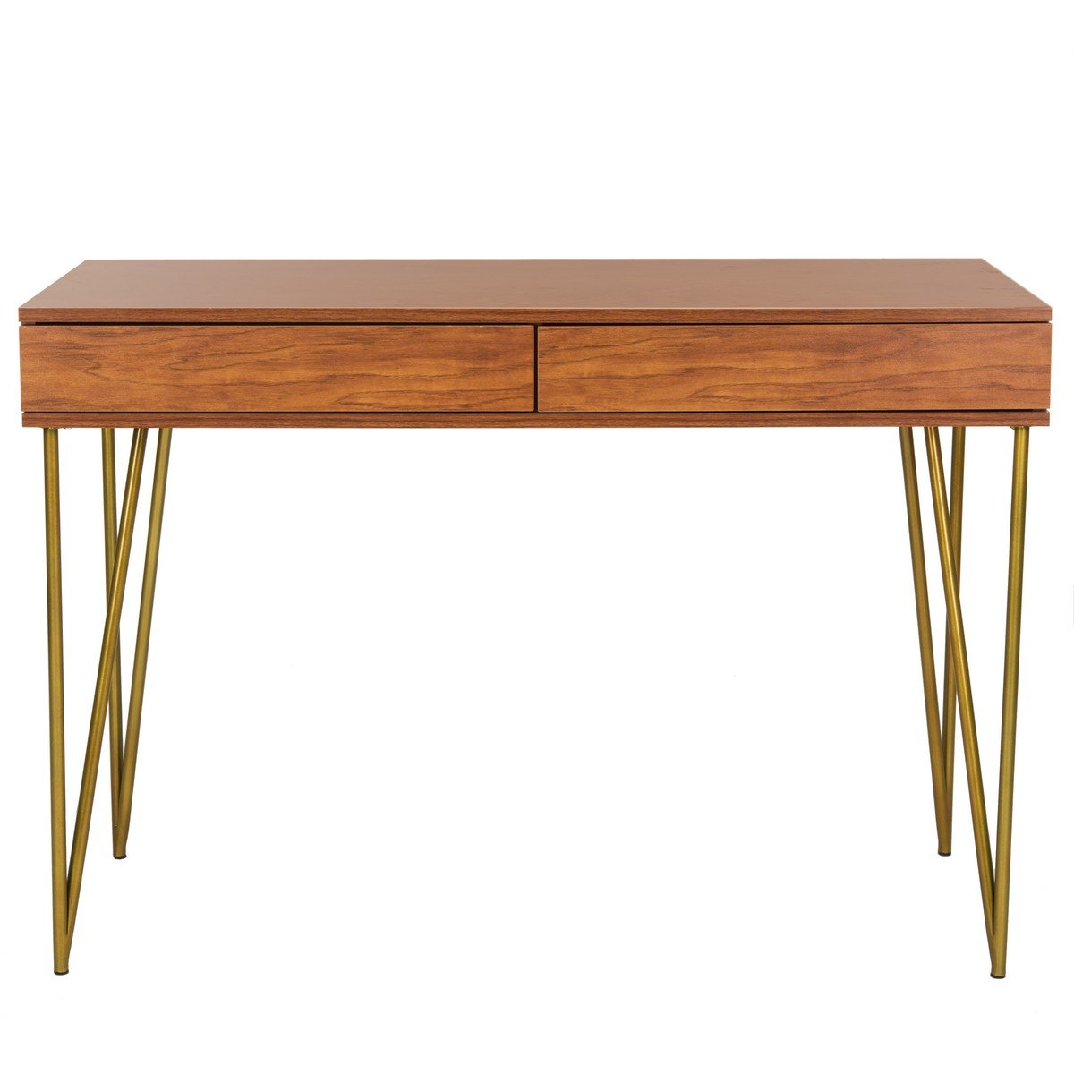 Pine Two Drawer Desk