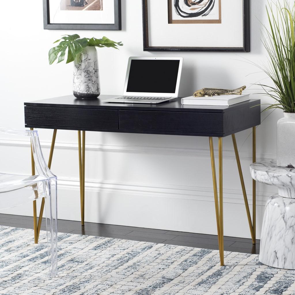 Pine Two Drawer Desk