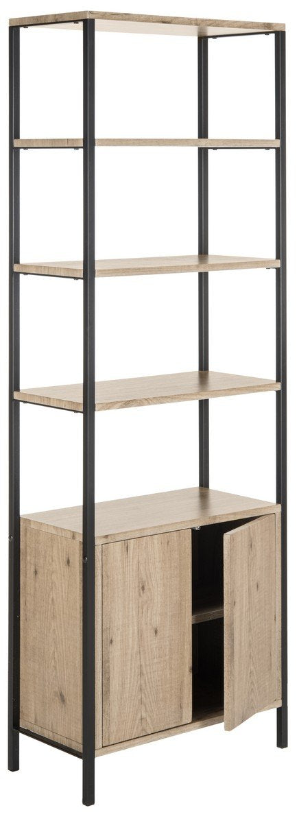 Natasha Retro Mid Century Wood Etagere