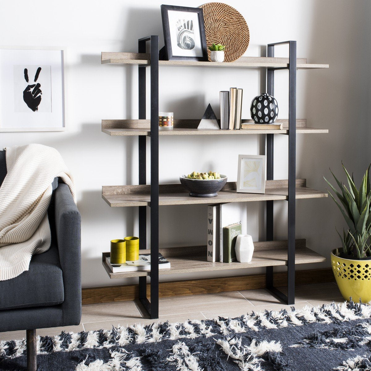 Melissa Retro Mid Century 4 Tier Etagere