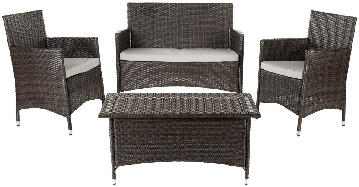 Mojavi 4 Pc Wicker Set
