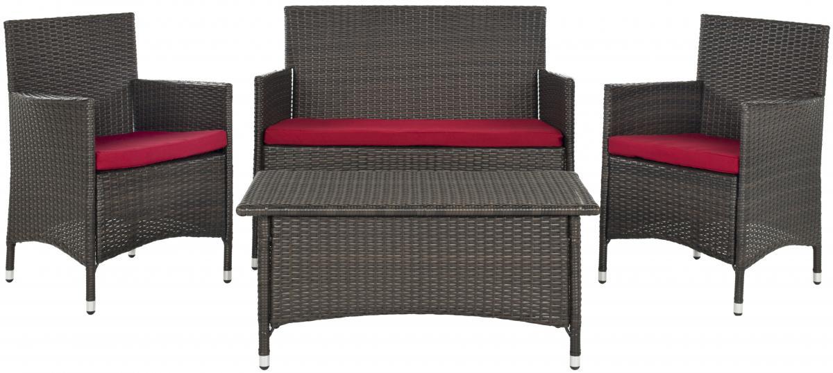 Mojavi 4 Pc Wicker Set