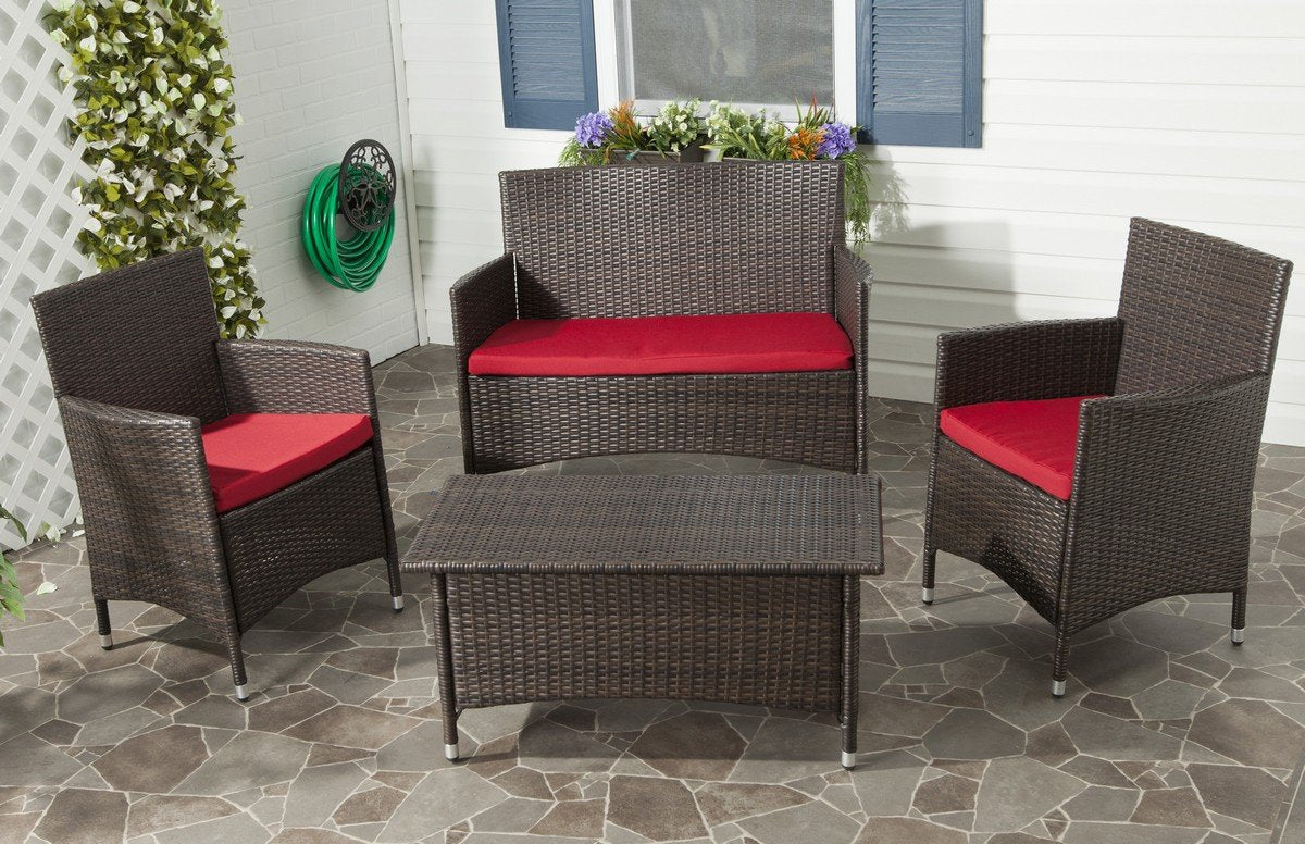 Mojavi 4 Pc Wicker Set