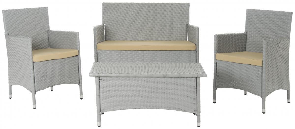 Mojavi 4 Pc Wicker Set