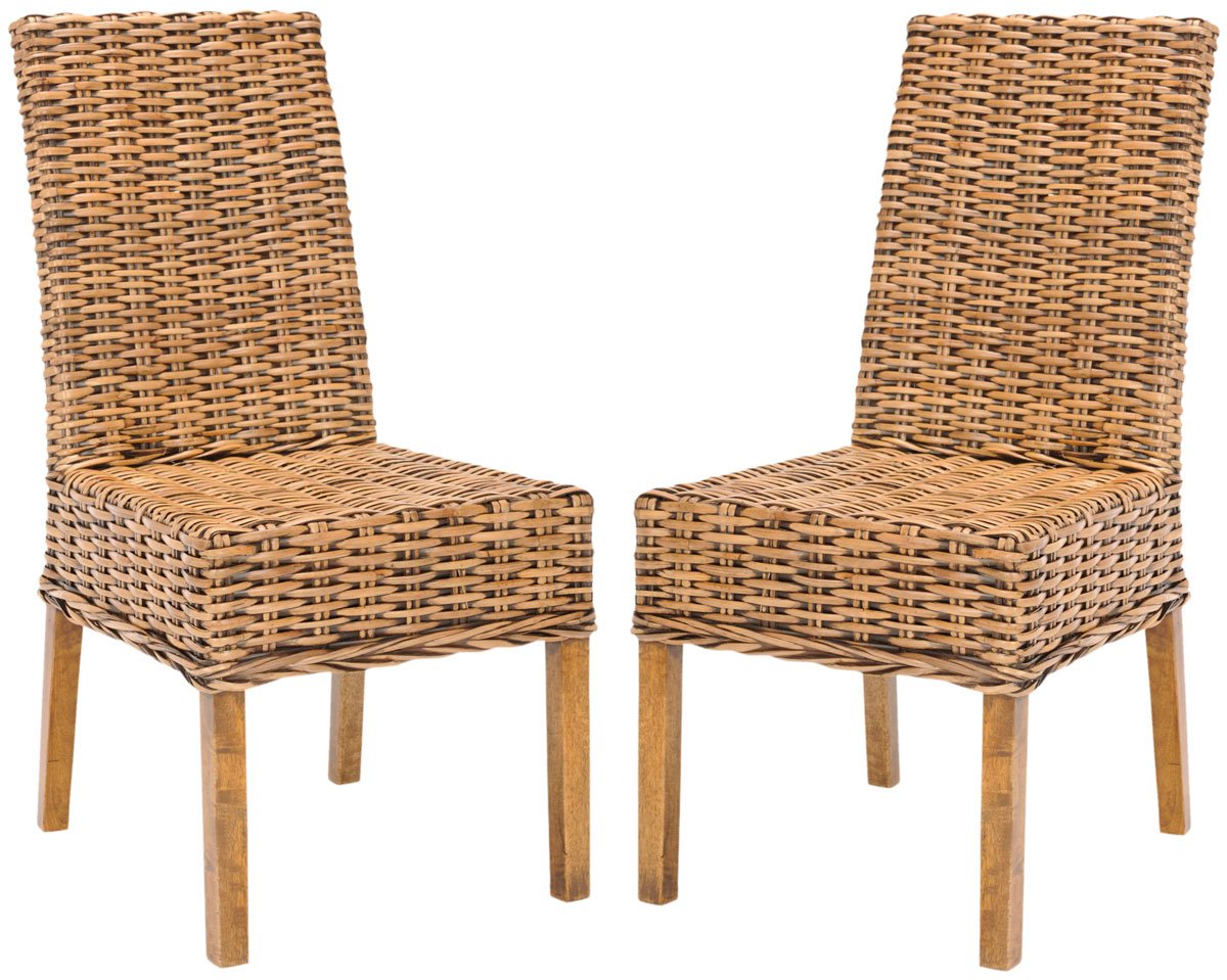 Sanibel 18"h Rattan Side Chair (set Of 2)