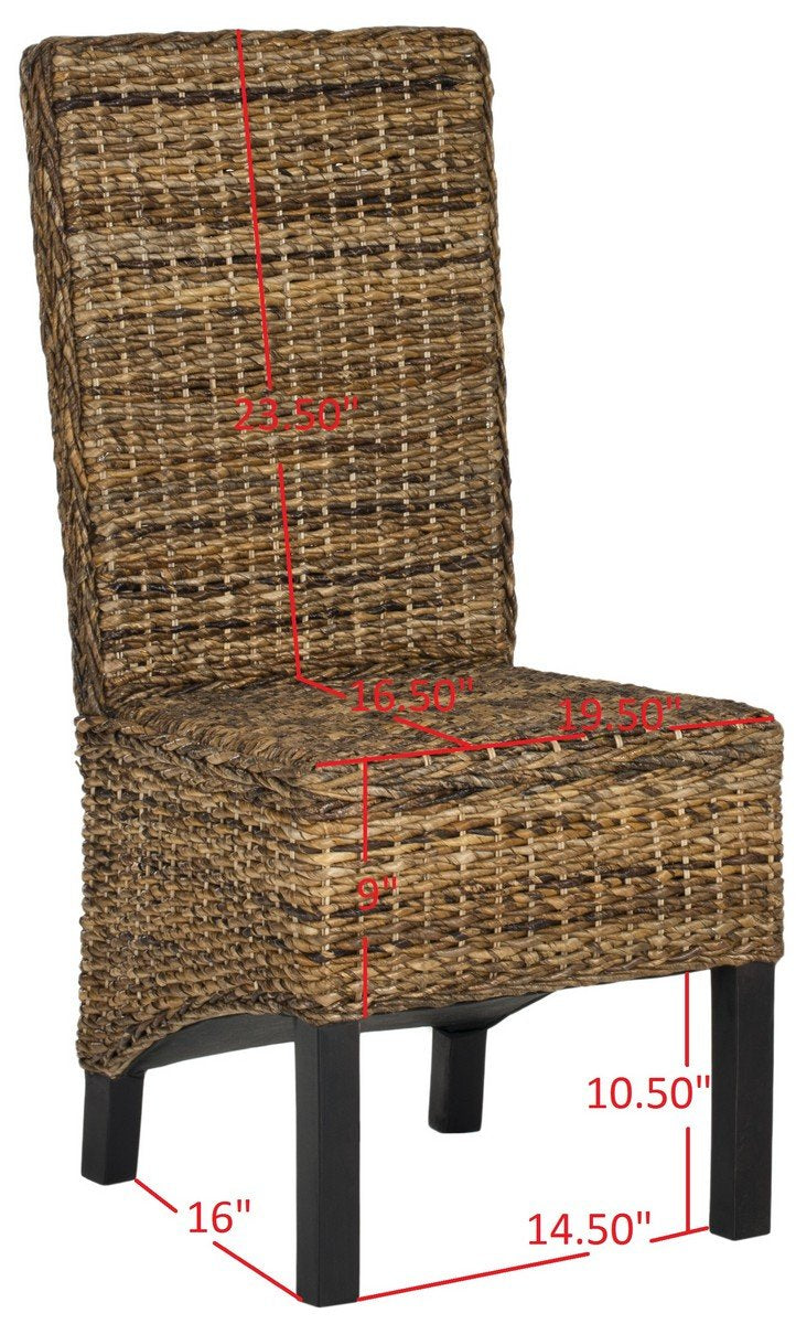 Pembrooke 19"h Rattan Side Chair