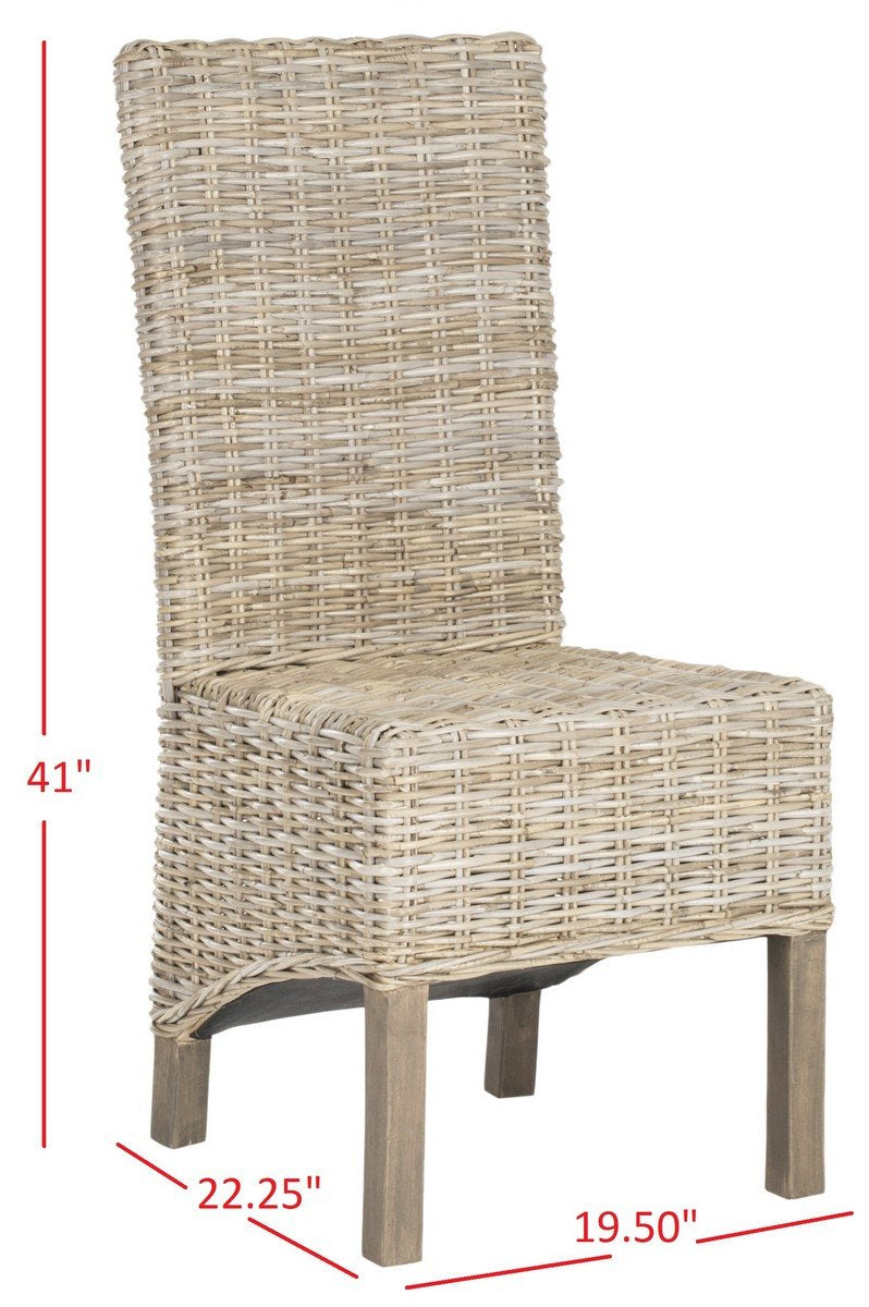 Pembrooke 19"h Rattan Side Chair