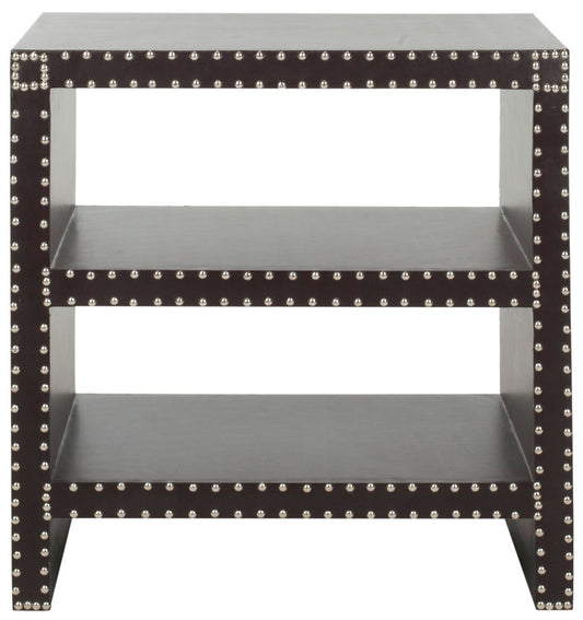 Lacey Two Tier Side Table Charcoal