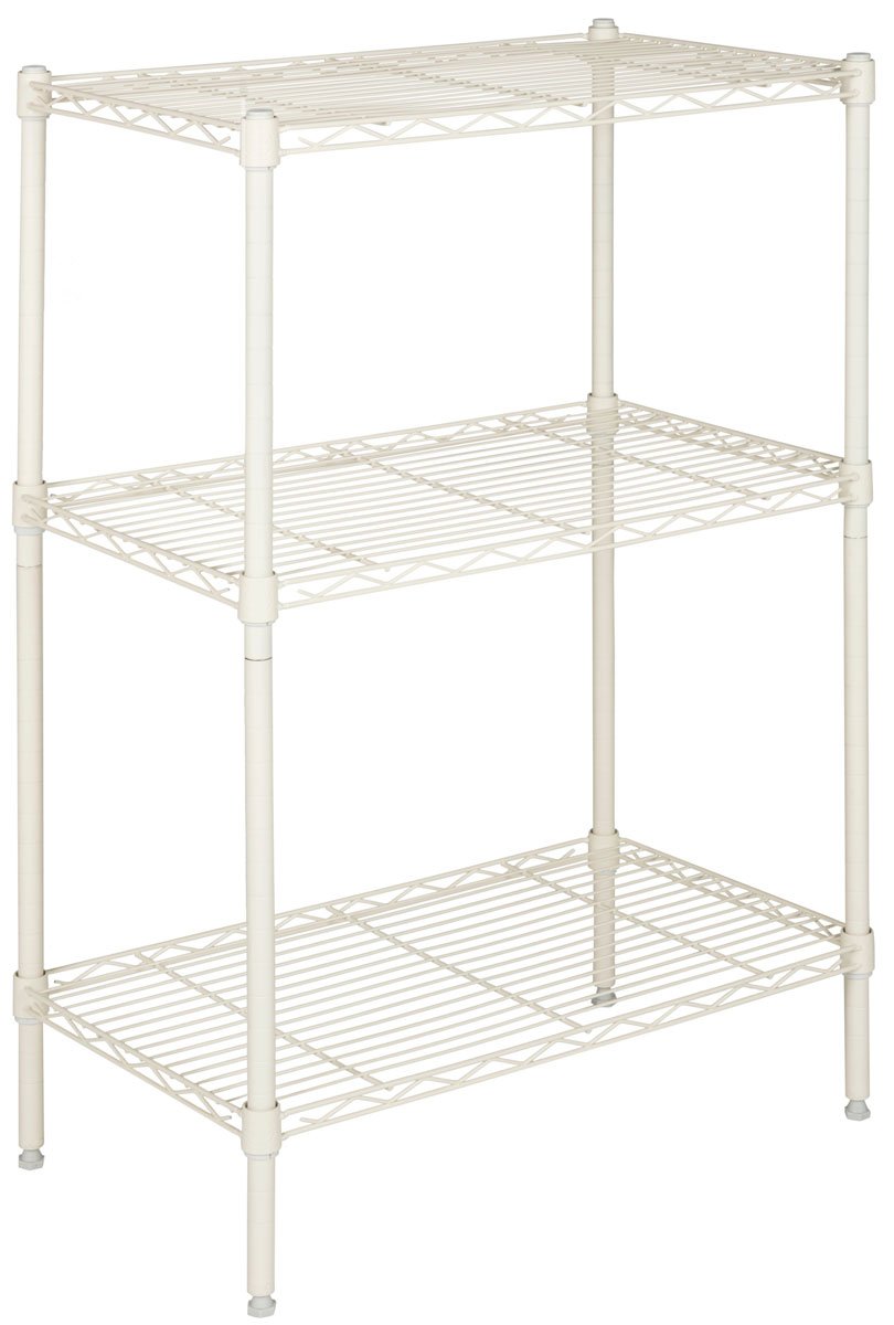 Sierra Mini 3 Tier Chrome Wire Rack (23 In. W X 13 In. D X 35 In. H)
