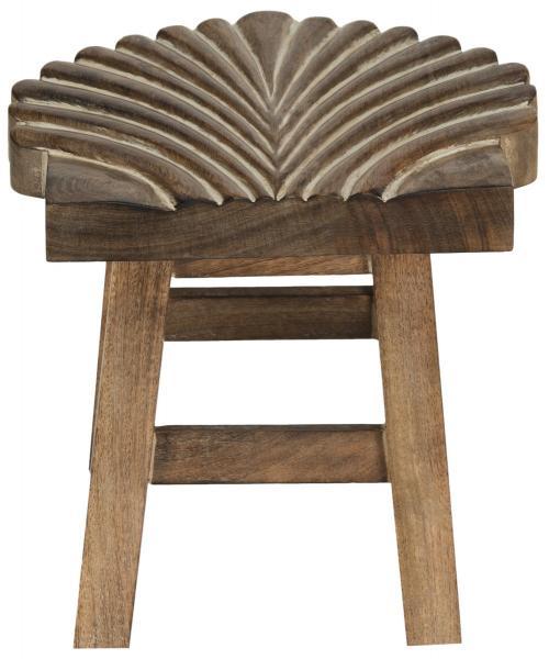 Malibu Seashell Mini End Table/stool
