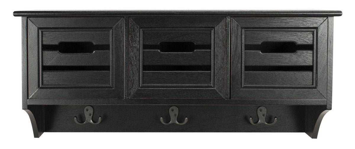 Leon Hanging 3 Drawer Wall Rack