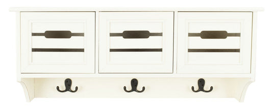 Leon Hanging 3 Drawer Wall Rack