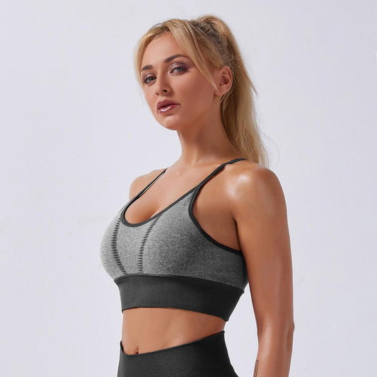 Astoria APEX Sports Bra - Grey/Black