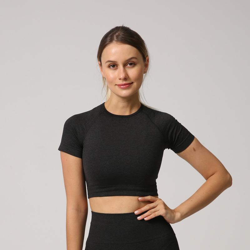 Astoria VELOCITY Cropped Tee - Black