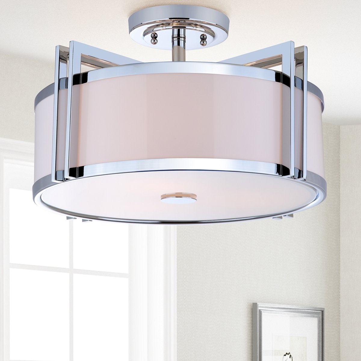 Orm 3 '17-Inch Dia Semi Flush