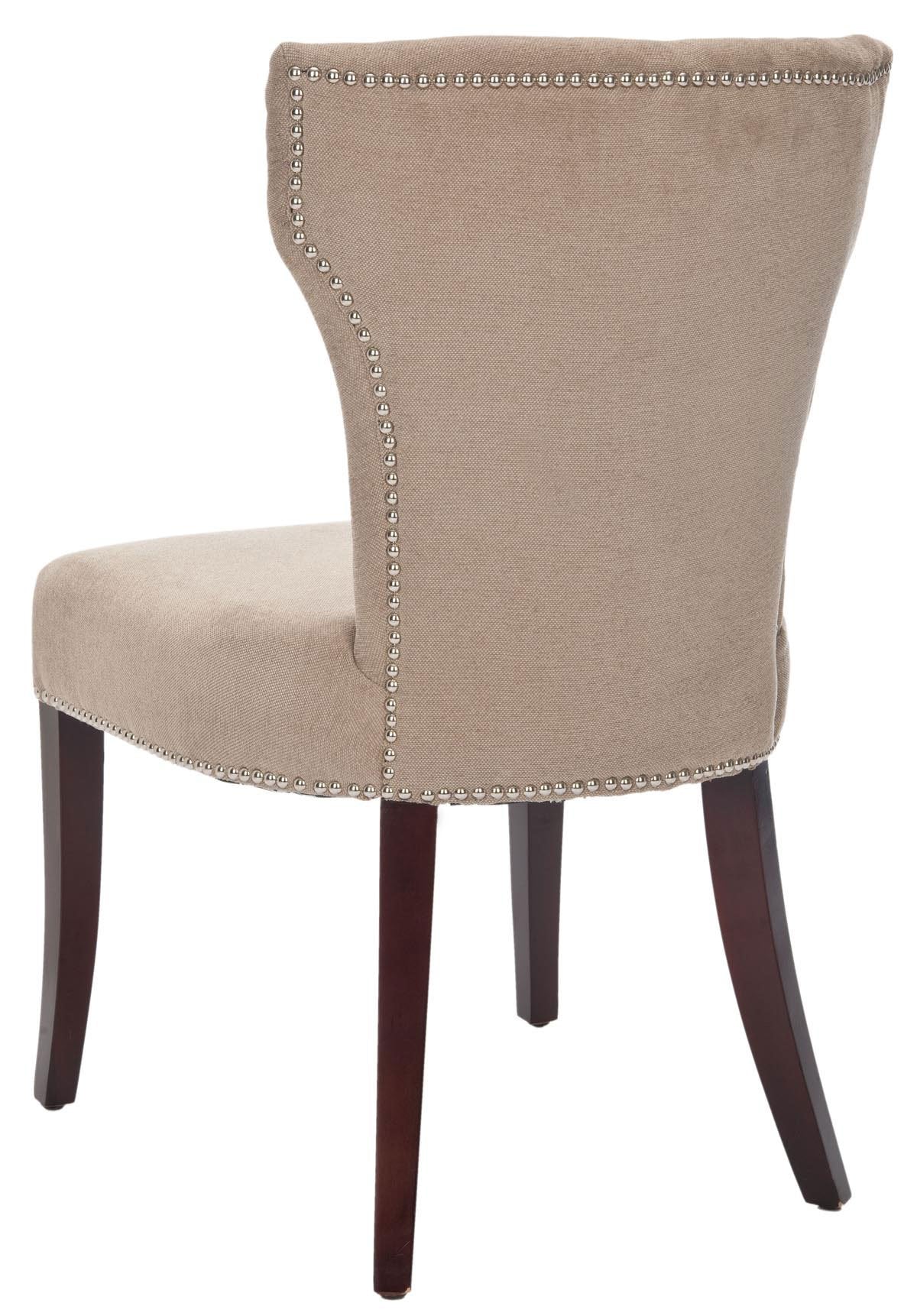 Ryan 22''h Fabric Side Chair - Nickel Nail Heads (set Of 2)