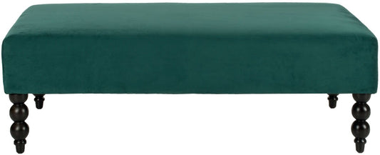 Reagan Ottoman - Silver Nail Heads