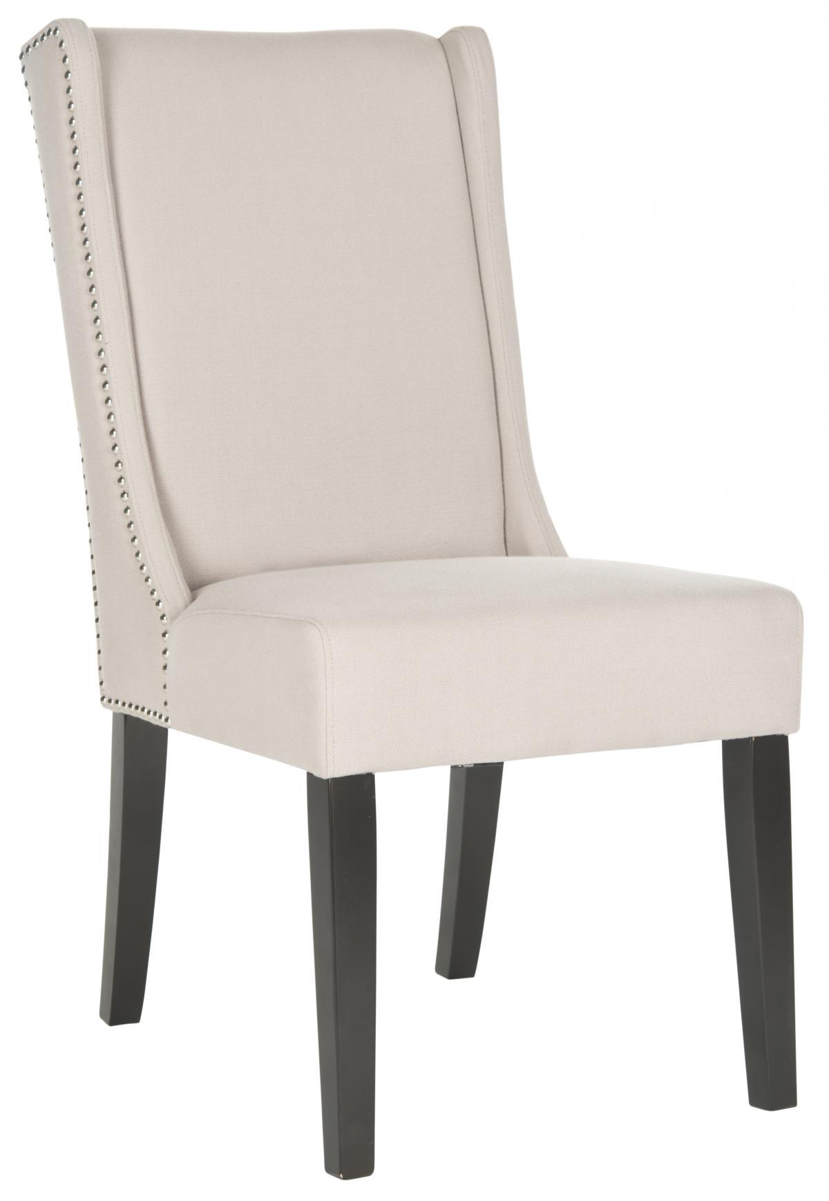Sher 19" H Side Chair (set Of 2) - Silver Nail Heads