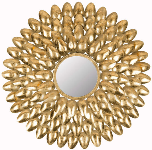 Royal Leaf Sunburst Mirror