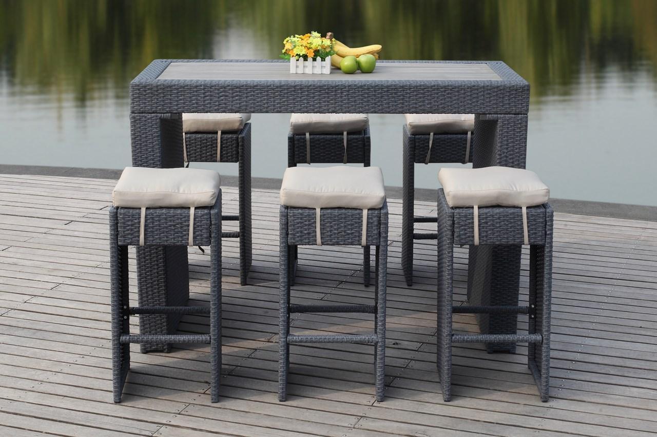 Sanders Outdoor Bar Set