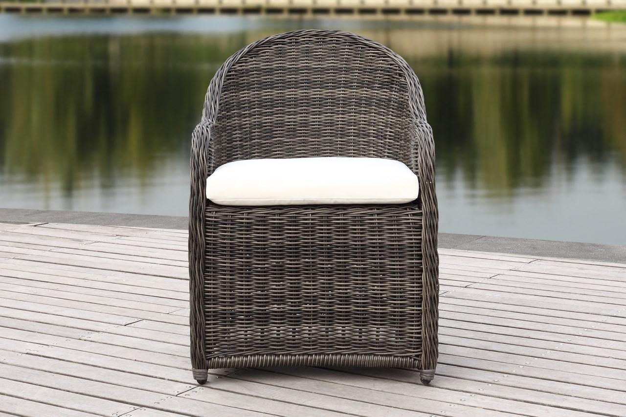 Newton Wicker Arm Chair With Cushion