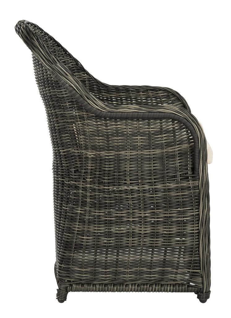 Newton Wicker Arm Chair With Cushion