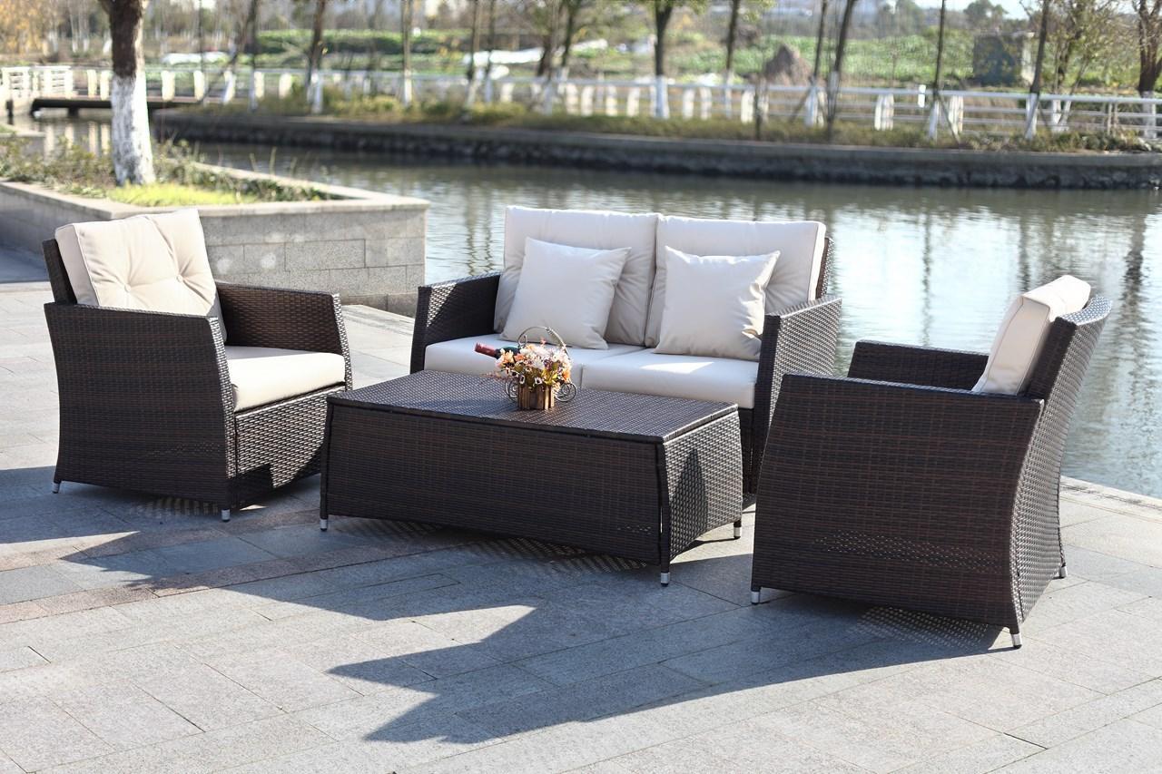 Parry 4 Pc Outdoor Living Set