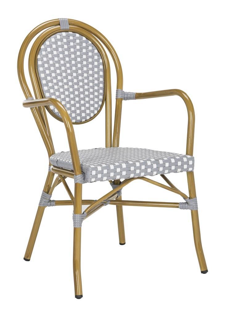 Rosen French Bistro Stacking Arm Chair