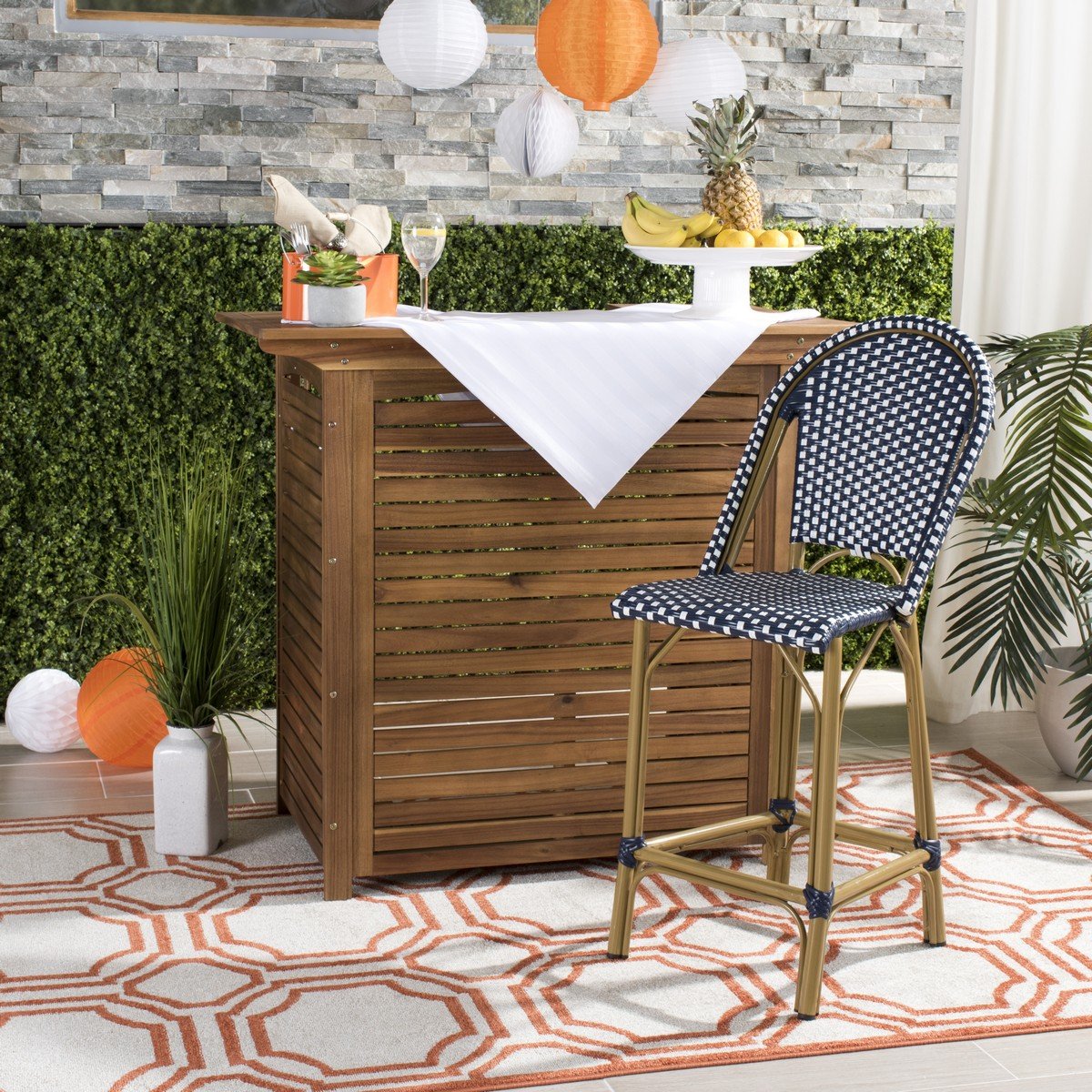 Gresley Indoor - Outdoor French Bistro Counter Stool