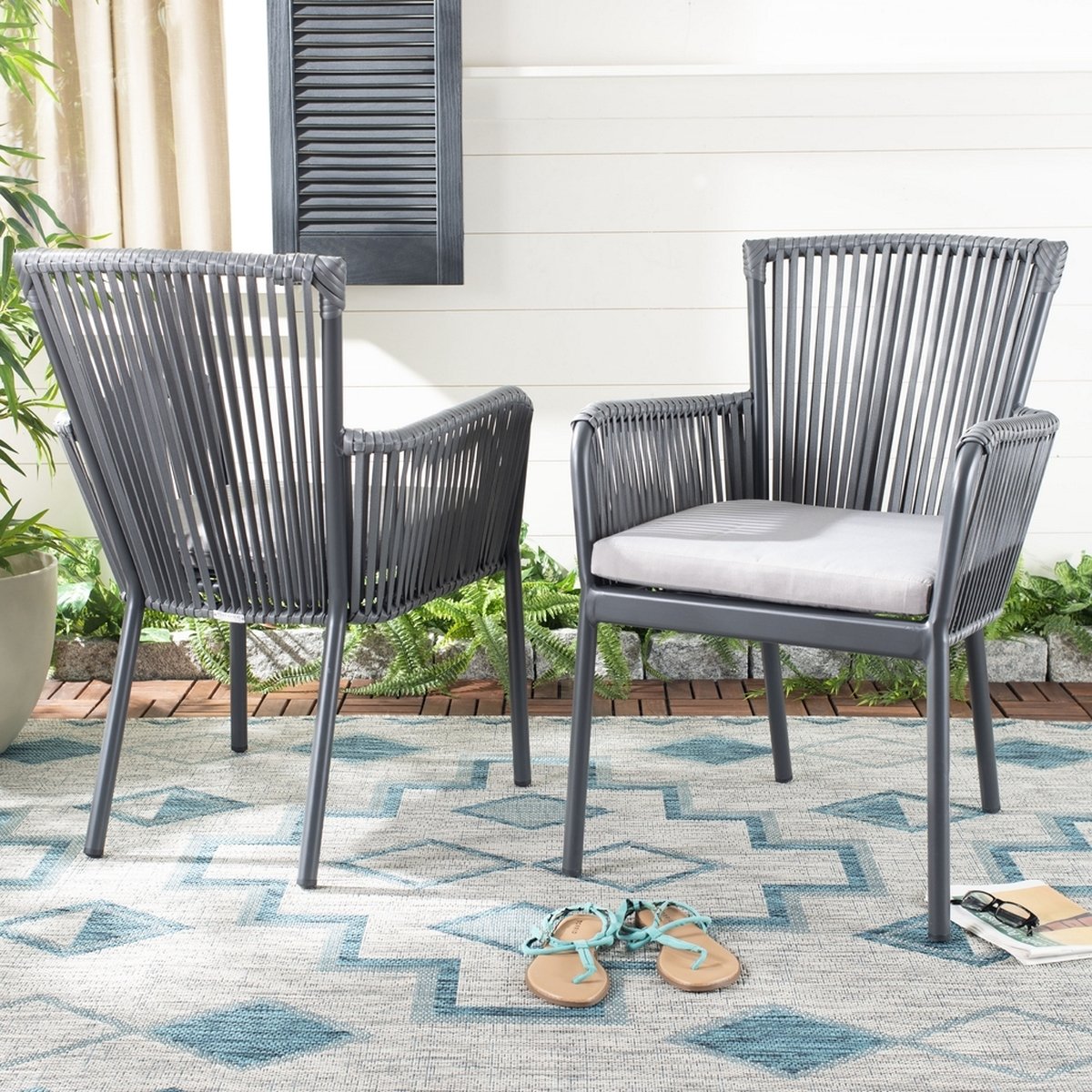 Paolo Stackable Rope Chair