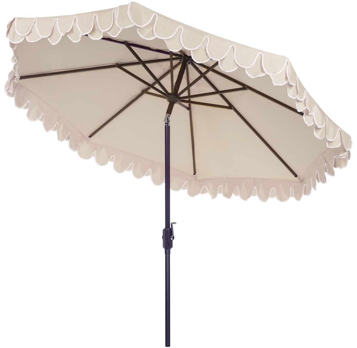 Elegant Valance 9ft Umbrella