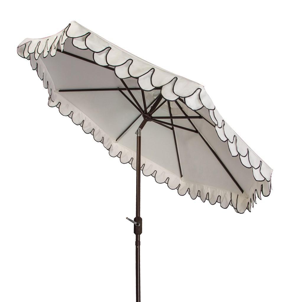 Elegant Valance 9ft Auto Tilt Umbrella