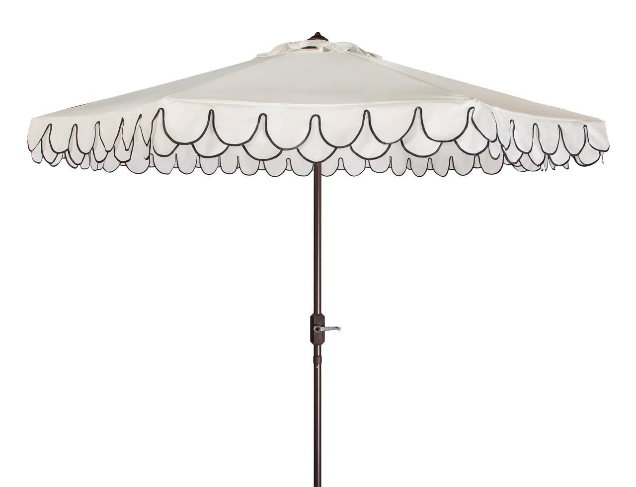 Elegant Valance 9ft Auto Tilt Umbrella