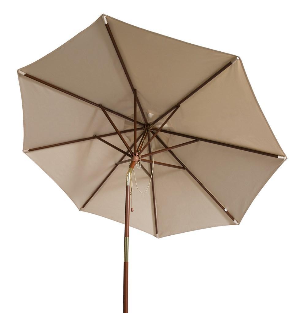 Cannes 9ft Wooden Outdoor Umbrella