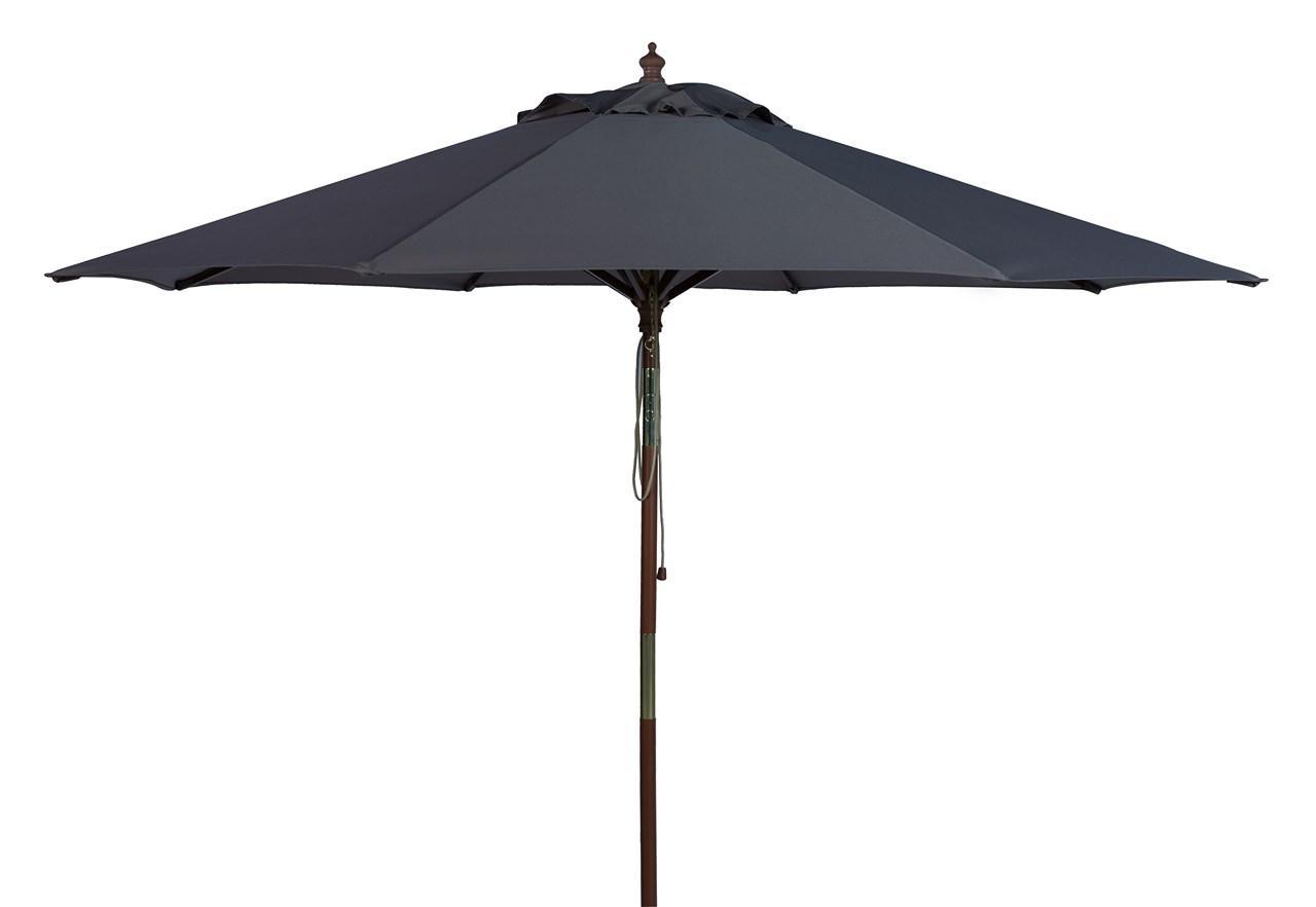 Cannes 9ft Wooden Outdoor Umbrella
