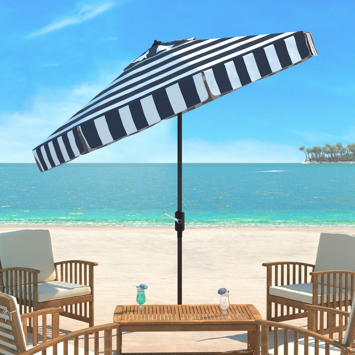 Elsa Fashion Line 11ft Rnd Umbrella
