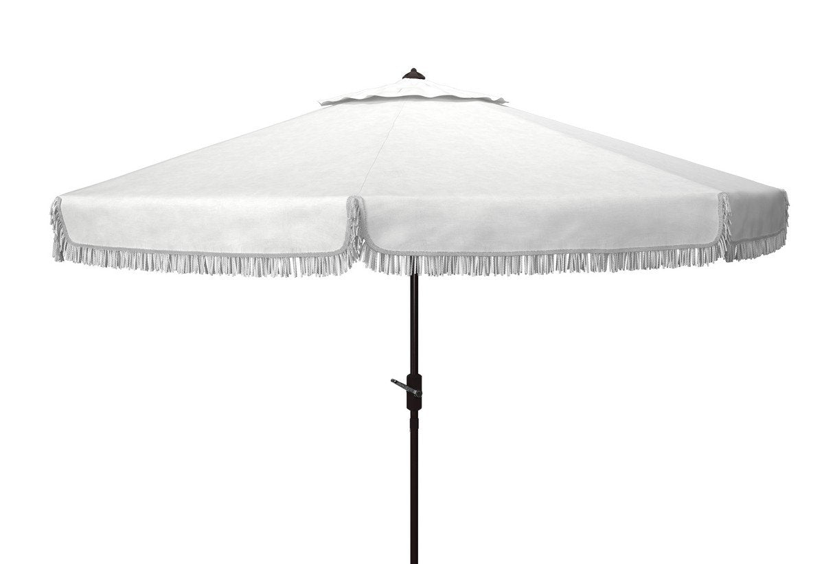 Milan Fringe 11ft Rnd Crank Umbrella