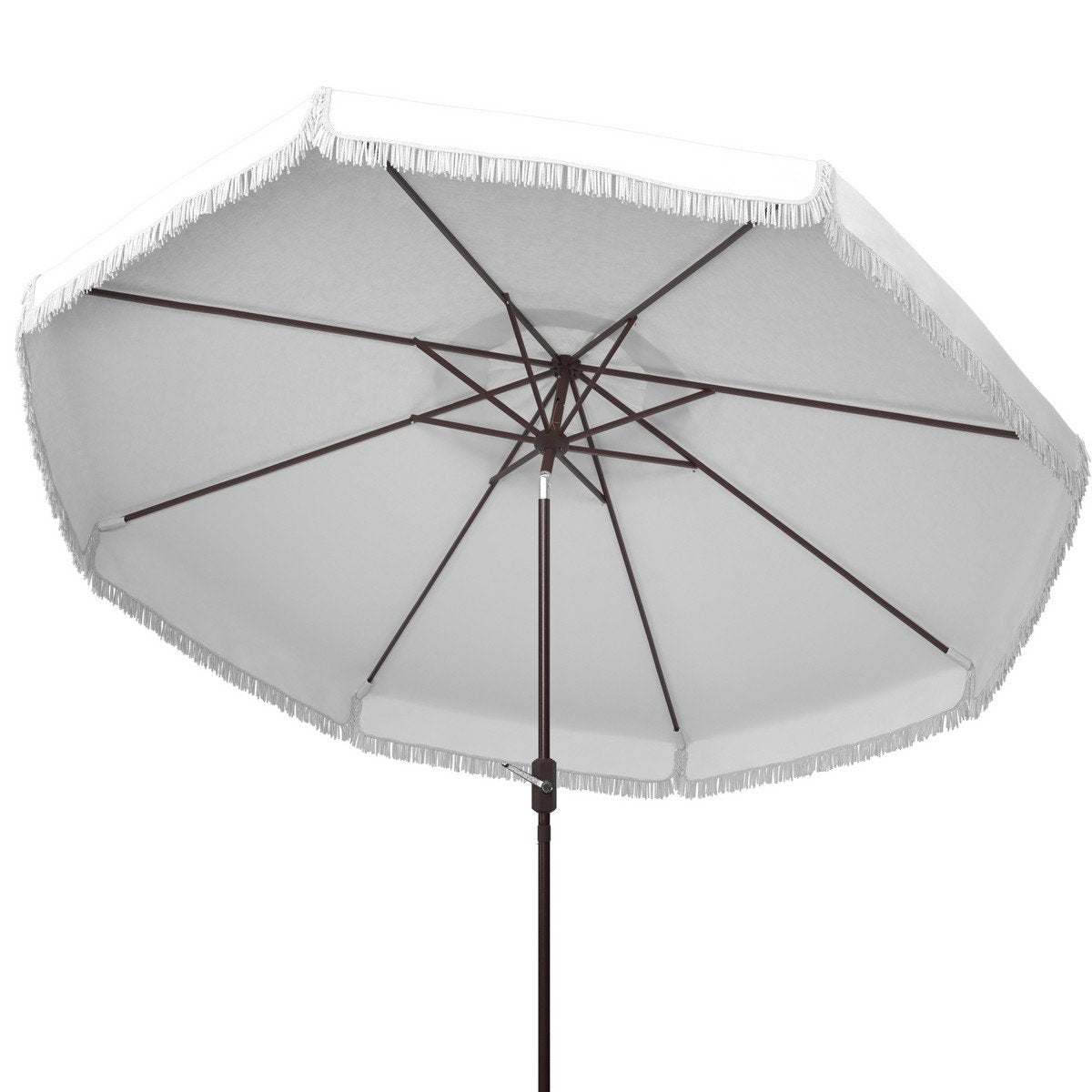 Milan Fringe 11ft Rnd Crank Umbrella